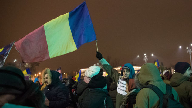 Romania Leads the Way: There are Huge Anti-Corruption Crowds in Bucharest