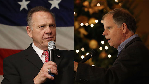 Here's Where We Stand in the Alabama Senate Race Between Doug Jones and Roy Moore With Four Days Left