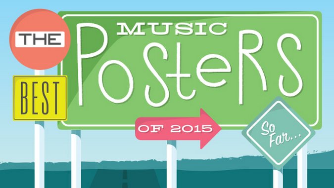 The 30 Best Music Posters of 2015 (So Far)