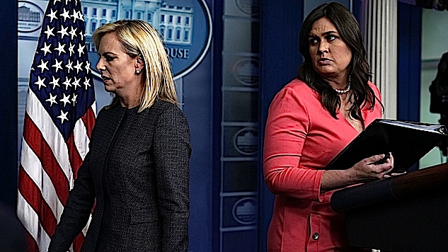 Report Homeland Security Secretary Kirstjen Nielsen Drafting Order to End Family Separation Will Trump Sign