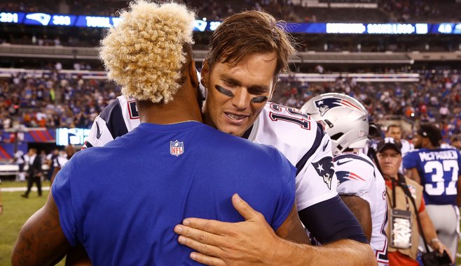 Mainstream Media Exposes Their Bias in Their NFL Coverage of Odell Beckham Jr. And Tom Brady's Outbursts