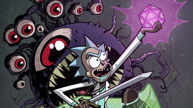 <i>Rick and Morty</i> Meets <i>Dungeons & Dragons</i> in New Crossover Comic From Oni Press, IDW Publishing