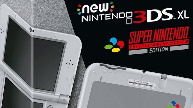 Nintendo Announces SNES-Themed New Nintendo 3DS XL for Europe