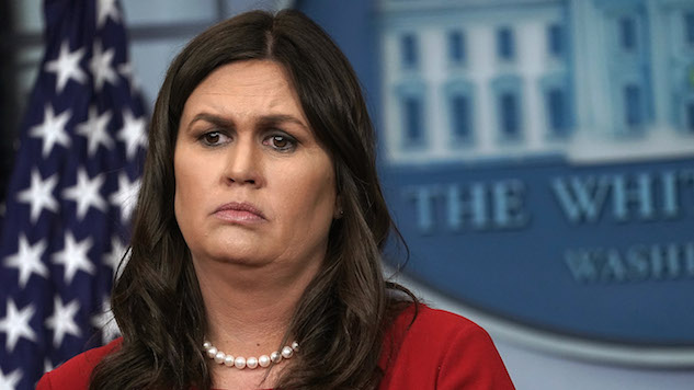 Sarah Huckabee Sanders Gave a Pathetic Response When Asked About Police Killings of Black People