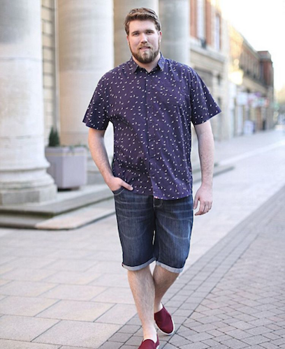 Plus-size model Zach Miko: 'Men want to see normal-looking guys modelling  their clothes', Men's fashion