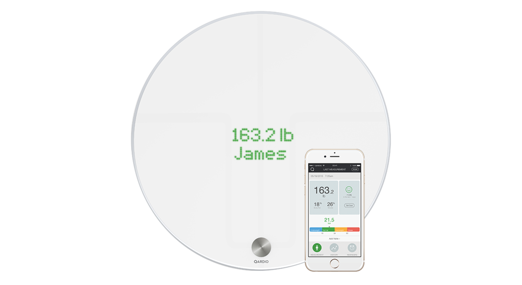 QardioBase 2 Smart Scale and Body Composition Analyzer - all the features  you want in a smart scale 