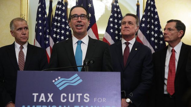 Senate GOP Unveils Their Tax Reform Bill, With Noticeable Differences from House's Version