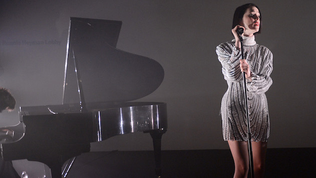 Watch St. Vincent Cover Lou Reed's "Perfect Day" at Recent <i>MassEducation</i> Performance