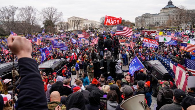 The People Chanting "U-S-A" Loathe America, and Everything It's Supposed to Stand For