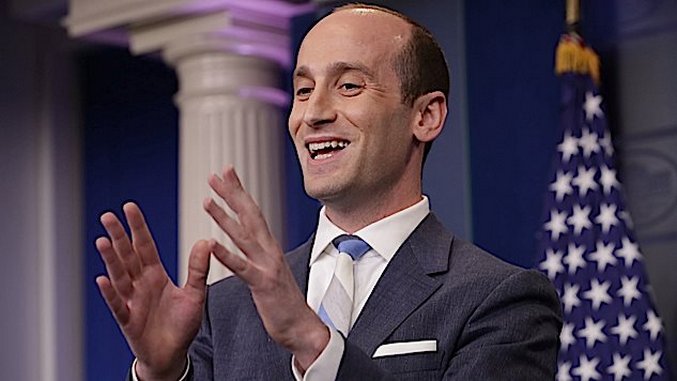 Cool Republican Dude Stephen Miller Once Crashed a Girls' Track Meet to Prove That Men Are Superior to Women