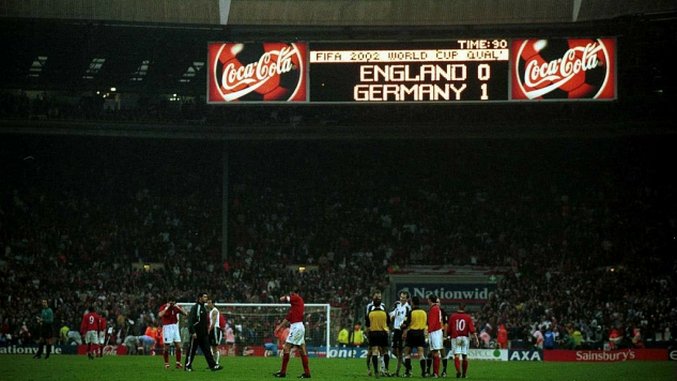Throwback Thursday England V Germany October 7th 2000 Paste