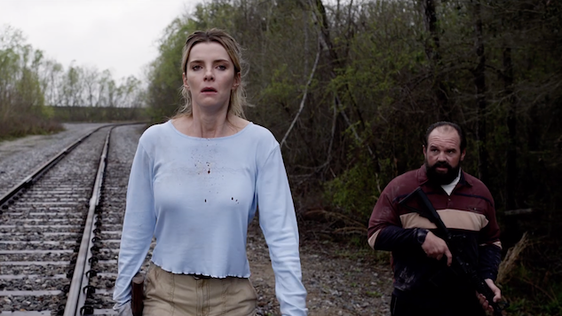 Watch Betty Gilpin Emma Roberts And More Try To Survive In Brutal
