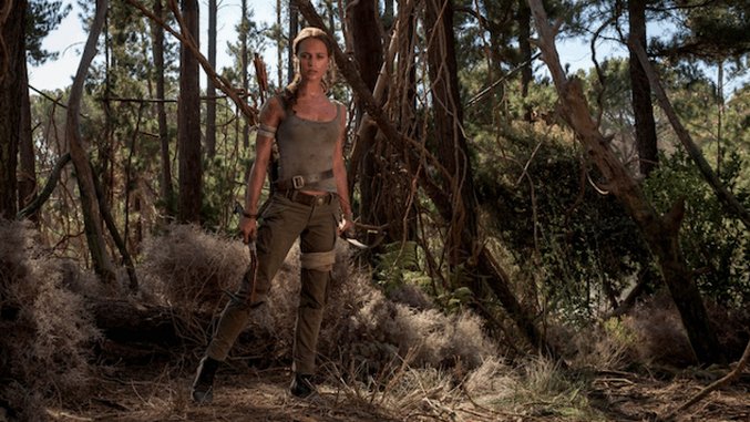 See Alicia Vikander's Lara Croft in Action in New <i>Tomb Raider</i> Trailer Tease, Poster