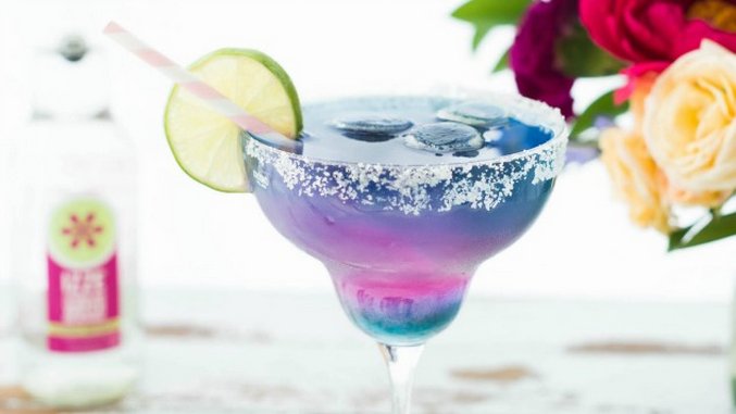 Forget Frappuchinos, Try This Unicorn Margarita Instead