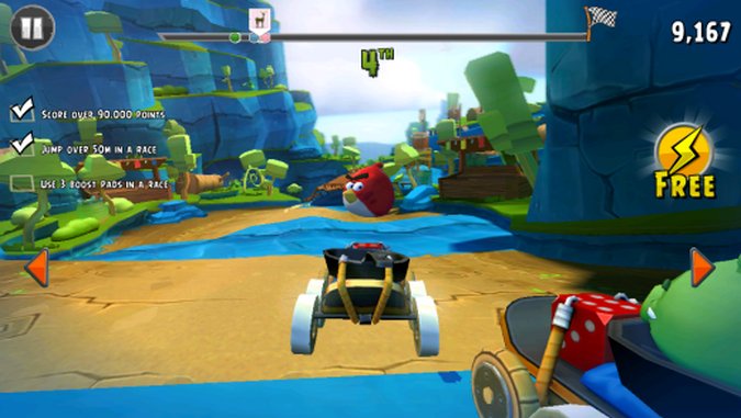 Mobile Game Review: <em>Angry Birds Go!</em>
