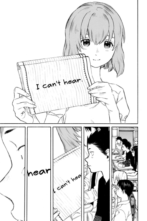 read a silent voice manga