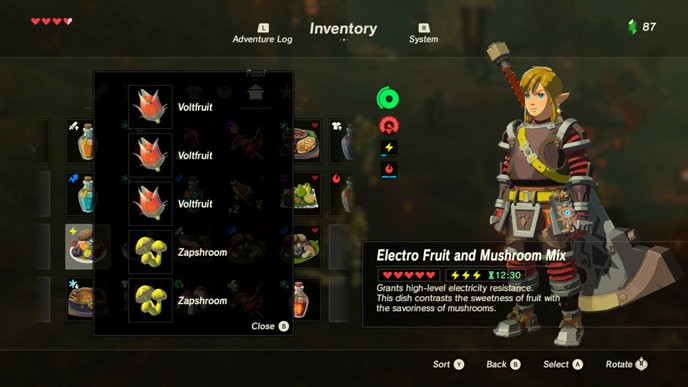 Botw How To Make Fire Elixir / Zelda Breath of the Wild guide