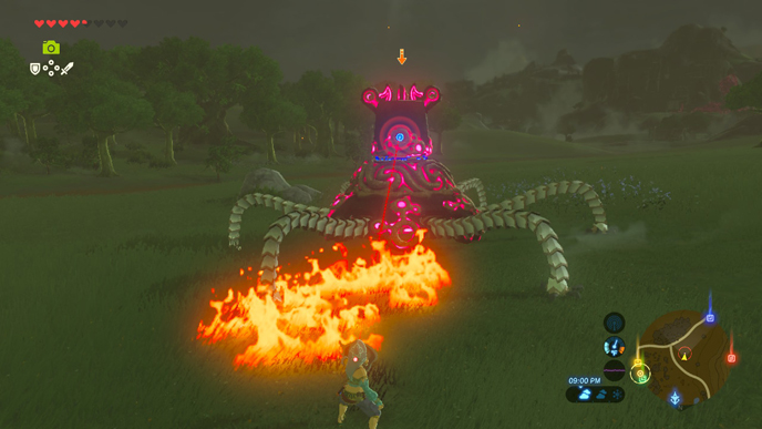 botw enemies gardian