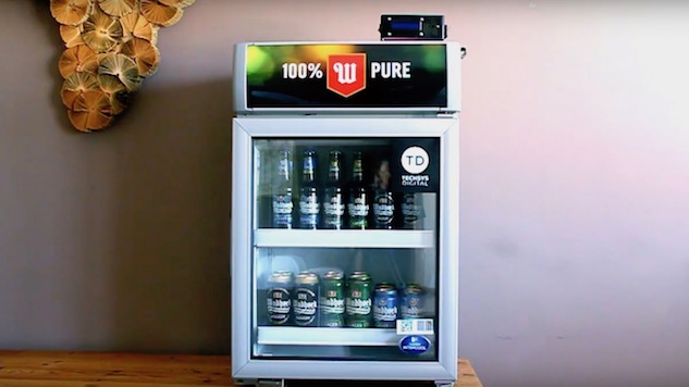 This Beer Fridge Rewards Good Behavior