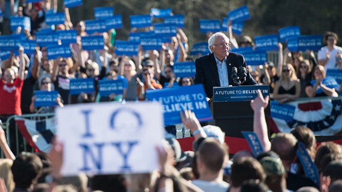 Bernie Sanders Rally: Prospect Park
