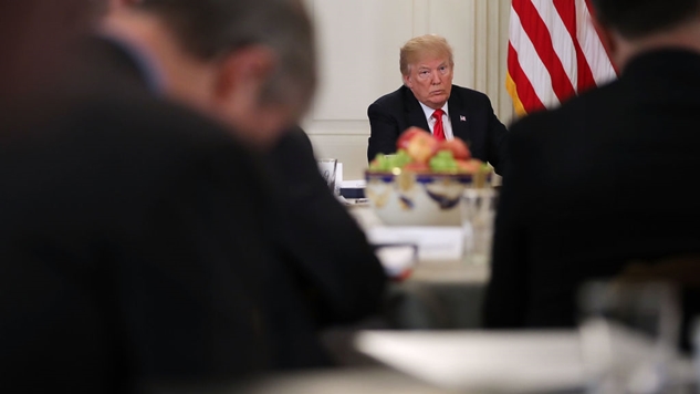 Big Baby Trump Gets Fussy After Being Told By Adult Why Teachers Shouldn't Have Guns