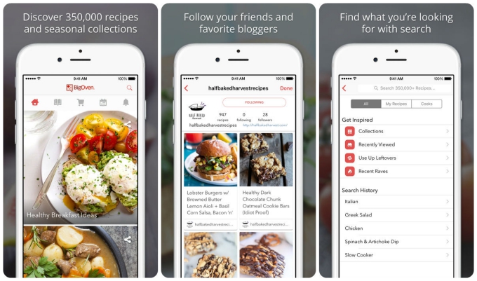 best free recipe organizer apps for ipad