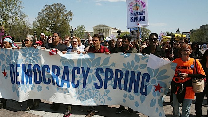 How the Media Ignored Democracy Spring, One of the Most Important Movements of Our Time