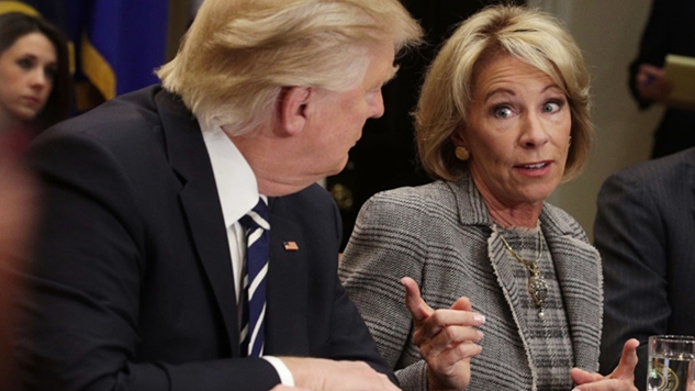 Watch Betsy DeVos Demonstrate How Little She Knows About Schools, Again