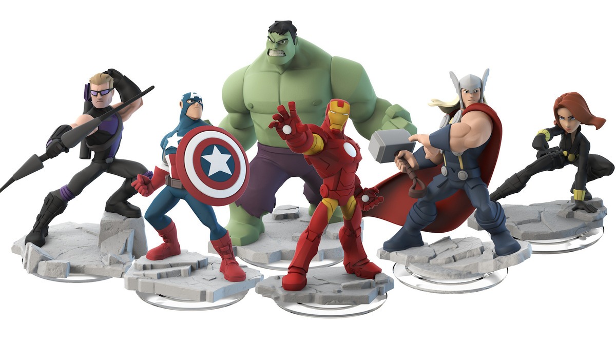 Figurines et power disc Marvel Battlegrounds  Disney Infinity France