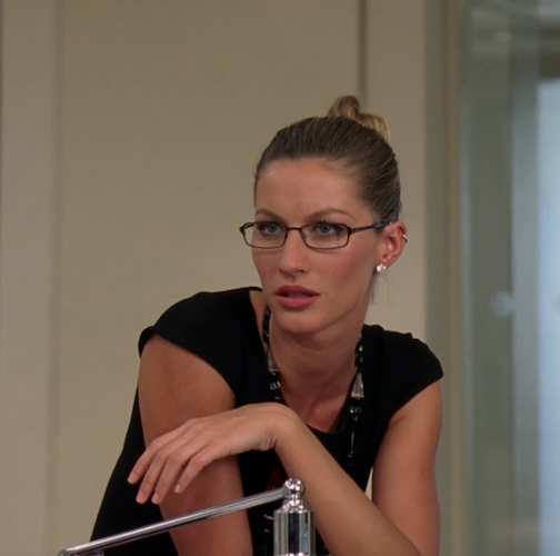 gisele bundchen devil wears prada glasses