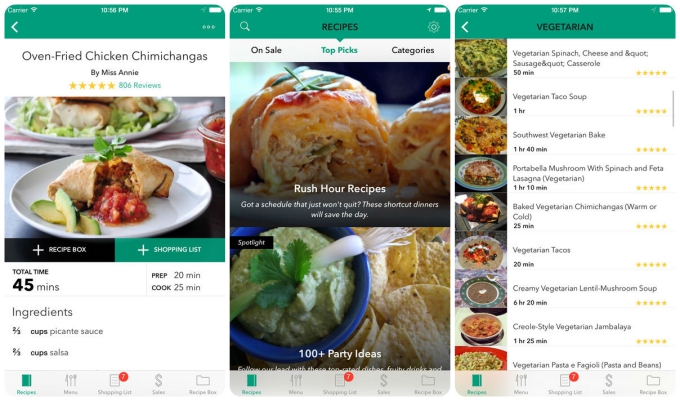 10 of the best cooking apps