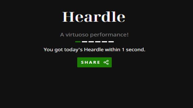 <i>Heardle</i>, Popular Audio Version of <i>Wordle</i>, Acquired by Spotify