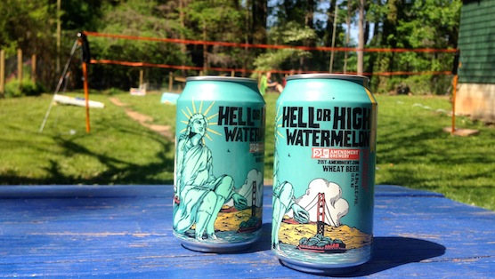 21st Amendment Brewery Hell or High Watermelon Review