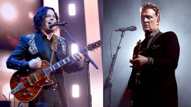 Watch The Raconteurs and Josh Homme Play "Blue Veins" Together Live in LA