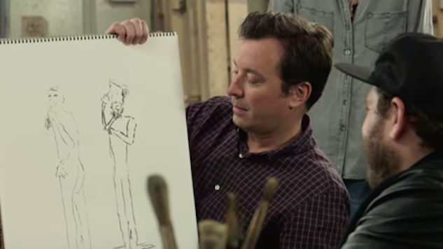 Watch Jonah Hill and Jimmy Fallon Try to Draw a Nude Model ...