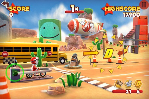 Mobile Game of the Week: <i>Joe Danger Touch</i> (iOS)