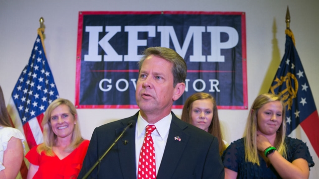 Georgia Republican Brian Kemp, Running for Governor, is "Concerned" that People Are Voting