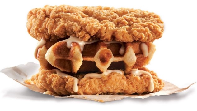 KFC Is Making A Horrifying Double Down Chicken 'n Waffle "Sandwich" in Canada