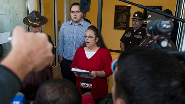 Kim Davis Who Famously Refused To Issue Same Sex Marriage Licenses In 2241