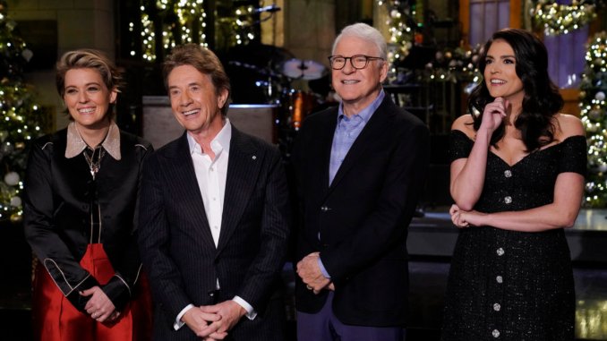 It&#8217;s (Steve) Martin and Martin (Short), Bringing Some Holiday Cheer and Chummy Laughs to <i>SNL</i>