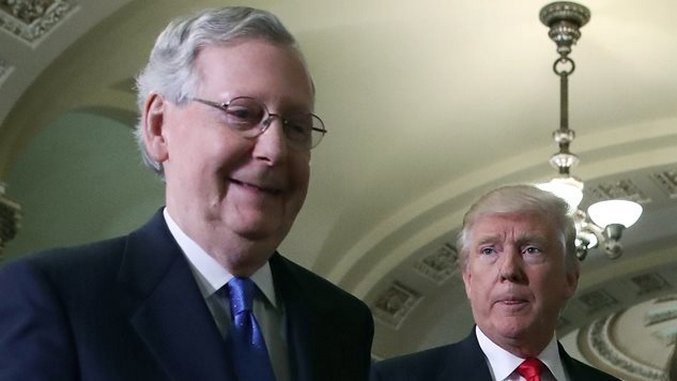 Mitch McConnell Has Stopped Responding to Trump&#8217;s Small Talk
