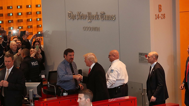 The <I>New York Times</I> Is Concerned That Their Journalists Are Too Biased against Trump on Social Media