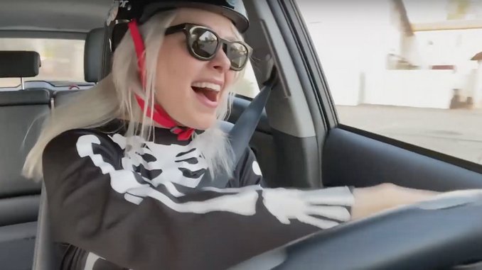 Watch Phoebe Bridgers Go for a Joyride While Performing on <i>James Corden</i>