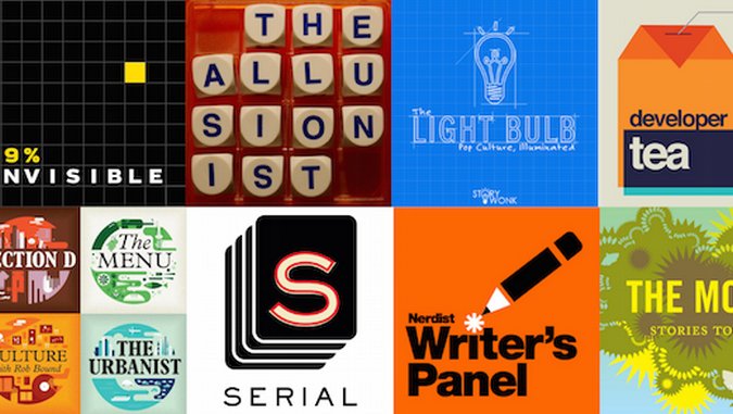 A Mildly Biased List of the Best Podcast Logos