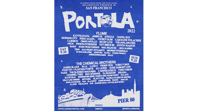 Portola Music Festival Announces Inaugural 2022 Lineup