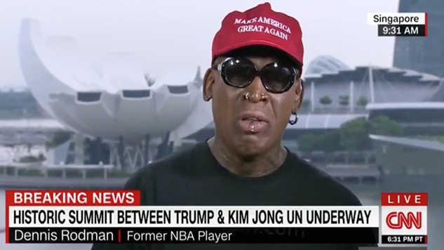 Dennis Rodman Is the Avatar for the Lunacy of Our Times