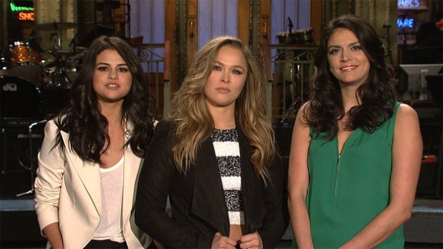 <i>SNL</i> Review: "Ronda Rousey / Selena Gomez"