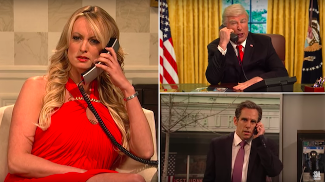 Watch Stormy Daniels, and Also Every Other Celebrity, in Last Night's <i>SNL</i> Cold Open