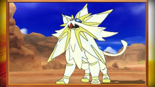 Legendary Pokemon Solgaleo and Lunala In The Alola Region - The