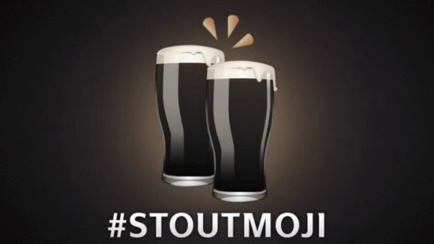 Celebratory Stout Emoticons : Guinness Pint